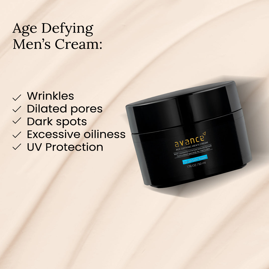 Avance Age Defying Men's Cream - 50mL - AvancePhyto