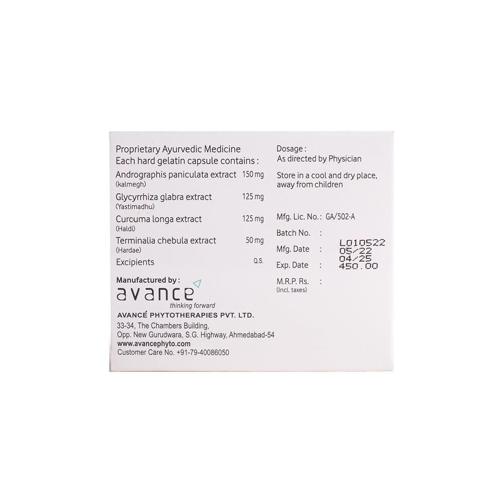 Avance Livance C Capsule - 30N Tablets - AvancePhyto