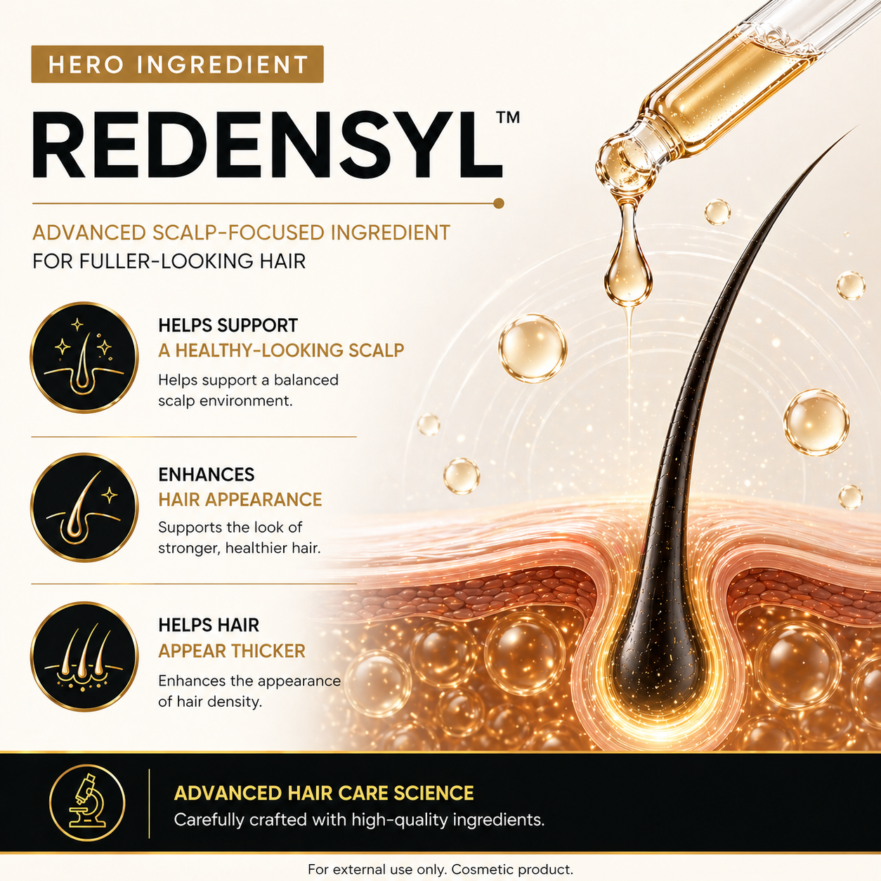 Avance Hair & Scalp Elixir – Advanced Dermatologist-Tested Hair Serum