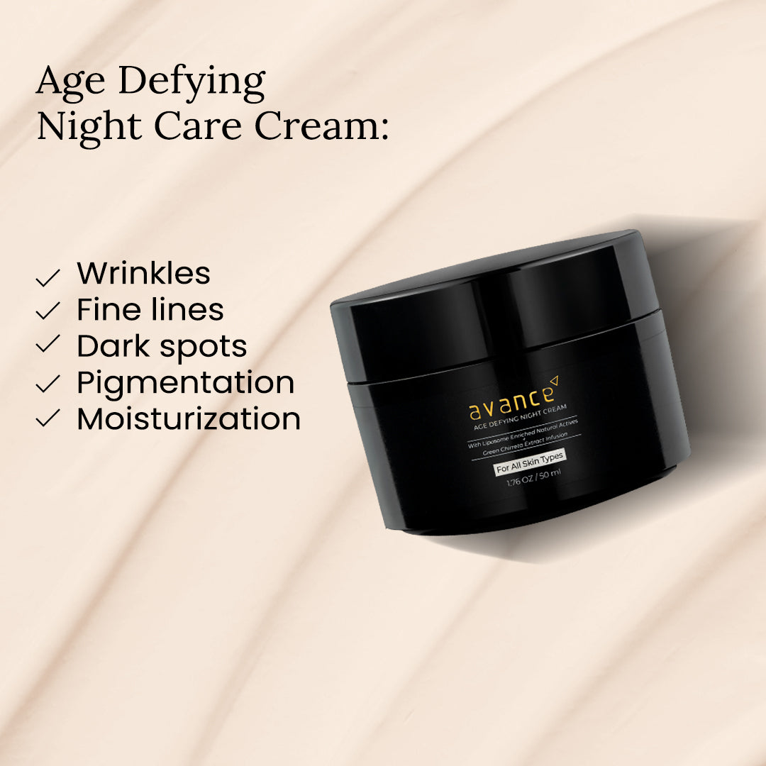 Avance Age Defying Night Cream for Women - 50mL - AvancePhyto